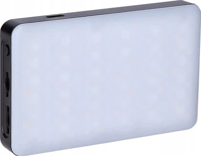 Dritë fotografike Rollei Lumis Compact RGB, panel LED, dritë e rregullueshme në ngjyrë dhe temperaturë, e zezë