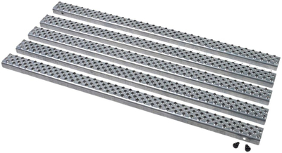 Teh fasade TYTANX 61291 61294, set 4 copë, 400mm, metalik
