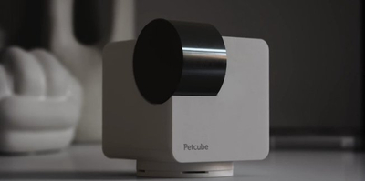 Kamerë sigurie për kafshë shtëpiake Petcube Cam 360, 1080p, pamje nate, e bardhë