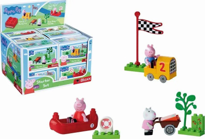 Lodra blloqe ndërtimi BIG Bloxx Peppa Pig Starter Set, kompatibël, për kalamaj 18m+