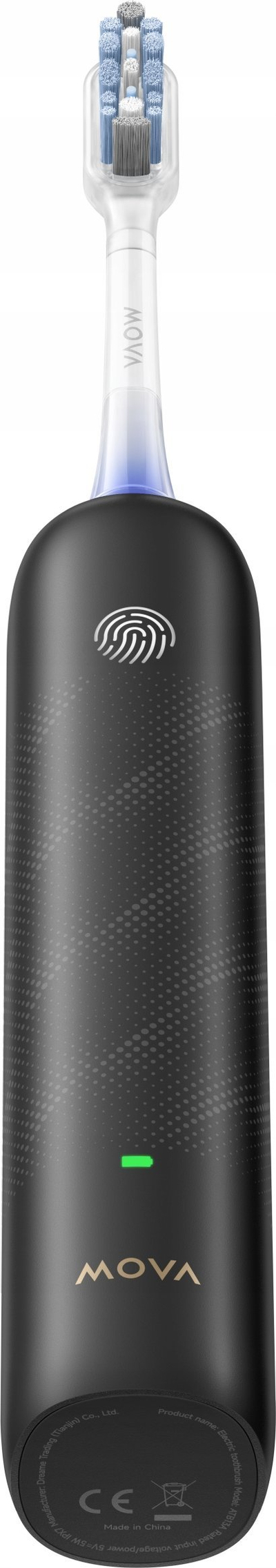 Furçë dhëmbësh sonike Dreame Mova Fresh Pro, Bluetooth, IPX7, e zezë
