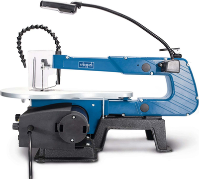 Sharrë dekupimi Scheppach SD 1600V, 120W, lartësi prerjeje 50 mm, blu