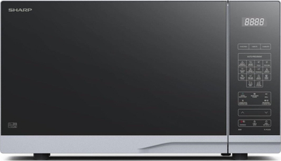 Furrë me mikrovalë Sharp YC-PC322AE-S, 32L, me grill, e zezë argjendtë