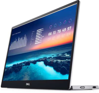 Monitor Dell Portable Monitor P1424H, 14", LED