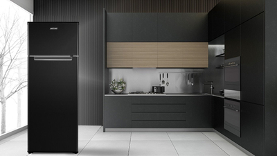 Frigorifer MPM 206-CZ-25, 206L, ngrirës i sipërm, i zi