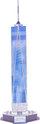 Puzzle 3D Clever & Happy One World Trade Center ZA3787, 23 pjesë, 63 cm, blu