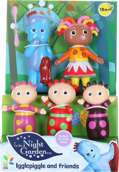 Set figurina In the Night Garden, 5 pjesë, Tombliboos, shumëngjyrëshe