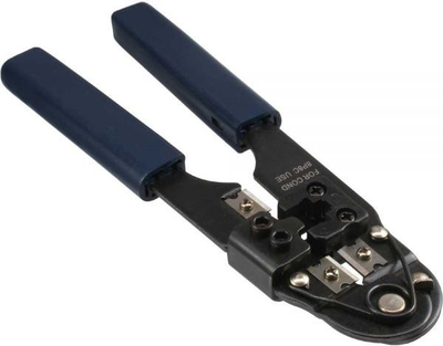 Mjet krimpues InLine 74100, për prizë RJ45 8P8C, ergonomik, jeshil