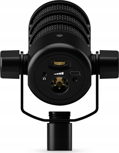 Mikrofon dinamik RODE PodMic USB, USB dhe XLR, për podcast, i zi