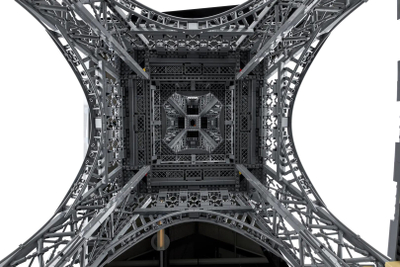 Set LEGO Icons Eiffel Tower 10307, 10001 pjesë, për të rritur, shumëngjyrësh