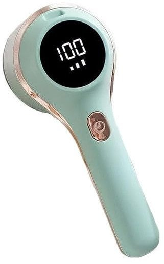 Heqës puplash Telcon Rechargeable Lint Remover, 800mAh, ngjyrë mint