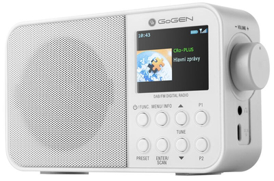 Radio Portative me DAB+, FM, LCD dhe Bluetooth GOGEN GOGDAB500BTCW