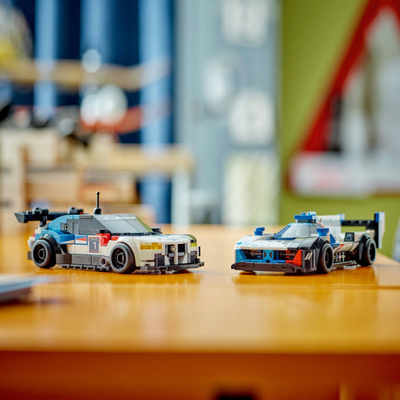 Set ndërtimi LEGO Speed Champions BMW M4 GT3 BMW M Hybrid V8, 76922, 9+ vjeç, shumëngjyrësh