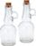 Set shishe për vaj edhe uthull Excellent Houseware, 2 copë, qelq i tejdukshëm