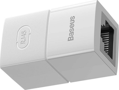 Konektor rrjeti Baseus AirJoy, set 10 copë, 1000 Mbps, i bardhë