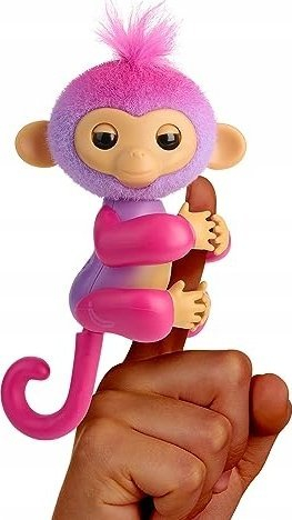 Lodër interaktive Fingerlings Charli Monkey, majmun për në gisht, me tinguj, lejla