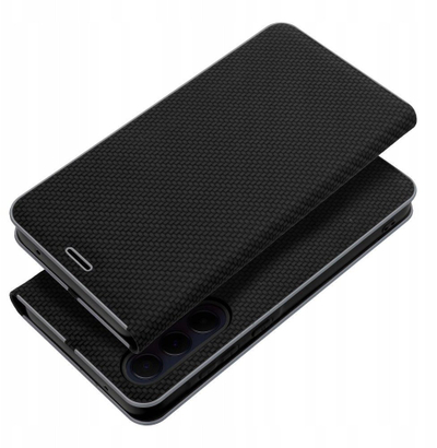 Këllf libër Vennus Book Carbon për Samsung Galaxy A26 5G, me magnet, bojë karbon