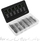 Set kapse metalike Neo 19-159, 600 copë, për plastikë, argjendi