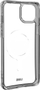 Mbështjellëse UAG Plyo për iPhone 14 Plus, 6.7\", MagSafe, transparente gri Grey Ash