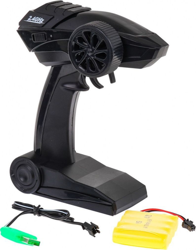 Makina me telekomandë JD Toys Monster, 1:18, 2.4GHz, argjendtë