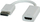 Adapter video Roline 12.03.3134, DisplayPort në HDMI, 150mm, i zi