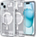 Kapak telefoni Spigen Ultra Hybrid MagSafe, për iPhone 15 Plus 6.7", transparent i bardhë