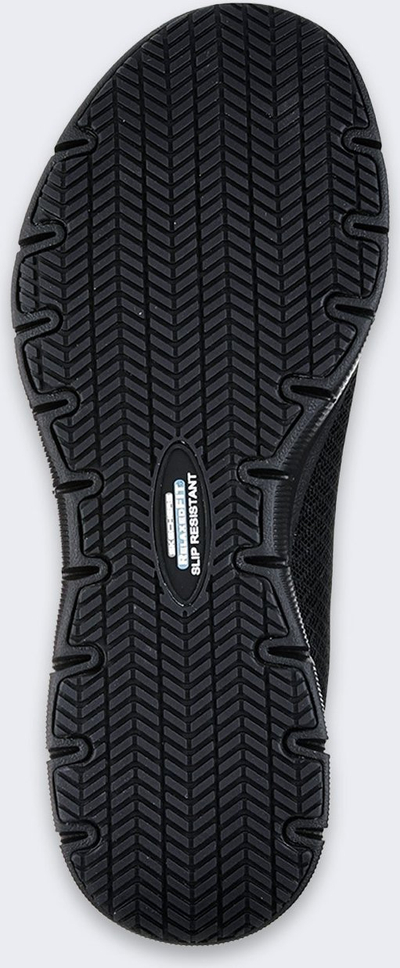 Atlete për goca Skechers, tekstil, taban i rehatshëm, e zezë