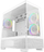 Kути PC DEEPCOOL CG380 3F, Mid Tower M ATX, калено стакло, бела