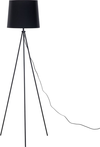 Lampë dyshemeje SAMBRA Metal, tripod, metal, e zezë