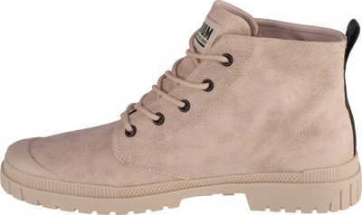 Këpucë sportive Palladium Pampa SP20 Hi Wax W, me lidhëse, për goca, bezhë