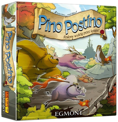 Lojë tavoline Pino Postino, polonisht, për 2-4 vetë, mbi 7 vjeç