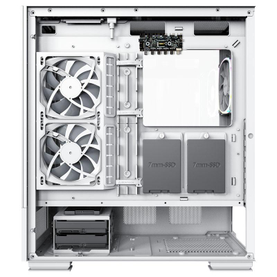 Kuti kompjuteri Montech SKY TWO ARGB, Midi Tower, ARGB, e bardhë