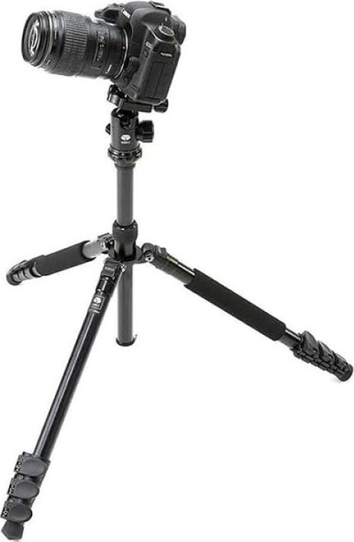 Фотографски статив SIRUI T-1005 со сферична глава E-10, алуминиум, црн