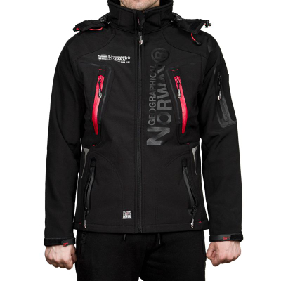 Xhaketë softshell Geographical Norway Techno M WU6068, e zezë