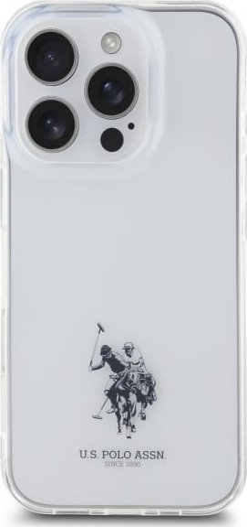 Mbulesë telefoni US Polo, për iPhone 15 Pro Max, transparente
