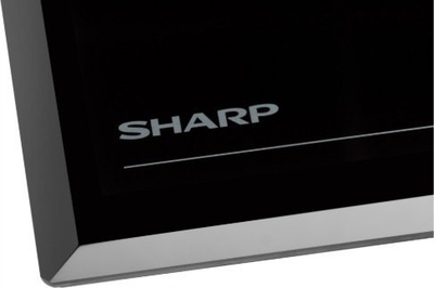 Pllakë me induksion Sharp KH-9I26CT00-EU, qelq-keramike, kontroll me prekje, e zezë