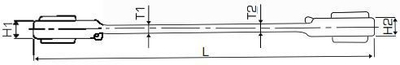 Çelës arpion Proline 36813, 16x17x18x19mm