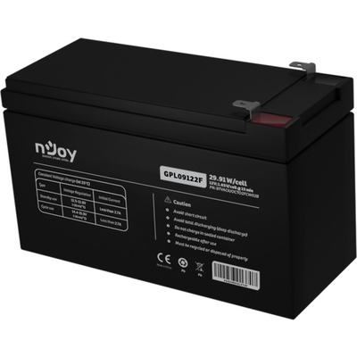 Bateri NJoy GPL09122F, 12V, 9Ah, gri