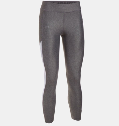 Легинси Under Armour HeatGear Armour Supervent Crop, за жени, големина XS, сива