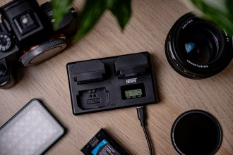 Karikues baterie Newell TT-USB-C 3x, për Sony NP-FZ100, USB-C