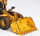 Puzzle 3D druri Robotime ROETG509K, buldozer punimesh, model DIY, i verdhë