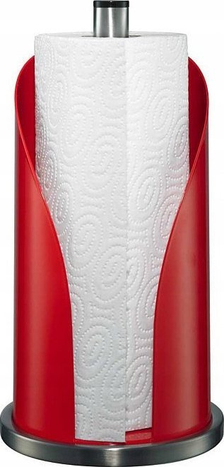 Mbajtës letrash kuzhine WESCO Paper Roll Holder 300mm, çelik inox, i kuq