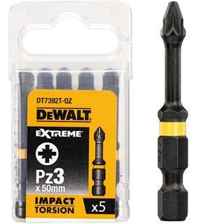Set maja kaçavide Dewalt DT7392T, 50mm, PZ3, 5 copë