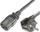 Kabllo rryme MicroConnect Power Cable, 1m, IEC320 C13, e zezë