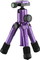 Tripod foto Mantona Kaleido Mini 21188, i vogël për tavolinë edhe udhëtime, me kokë top edhe pllakë quick release, lejla metalik