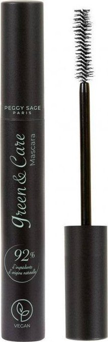 Rimel për qerpikë Peggy Sage Green &amp; Care, 8 ml, i zi