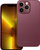 Mbulesë telefoni Roar Matte Glass, për iPhone XR, xham mat, burgundy