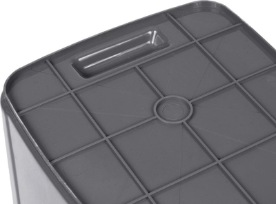 Tualet portativ GreenBlue GB320, 19L, i lehtë për udhëtim, gri e errët