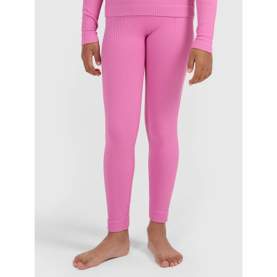 Термички комплет без рабови 4F Seamless Thermal Underwear, за девојчиња, розова