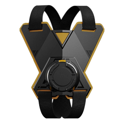 Mbajtëse helmete për kamera sportive Puluz Motorcycle Helmet Mount, rripa të rregullueshëm, e zezë